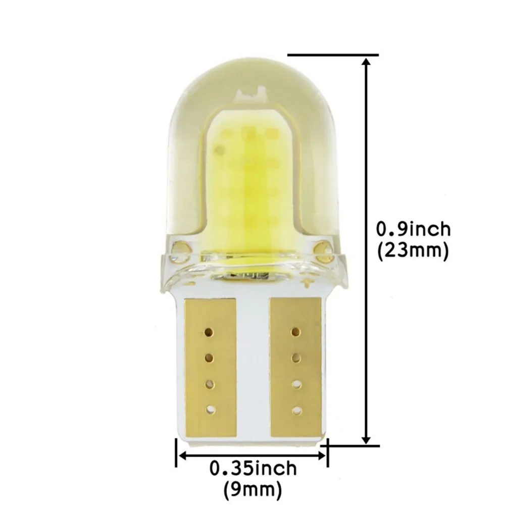 Лампа светодиодная W5W T10 194 168 4SMD для паркосветильник Клин лампы 10 шт. | Автомобили и