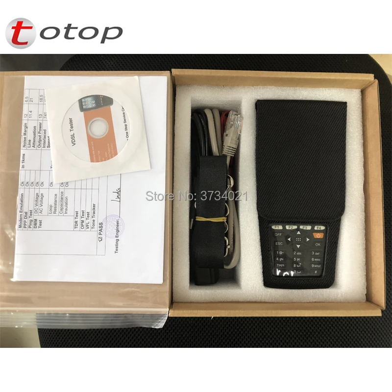 TM 600 VDSL VDSL2 прибор для тестирования ADSL WAN и LAN тестер линия xDSL контрольно