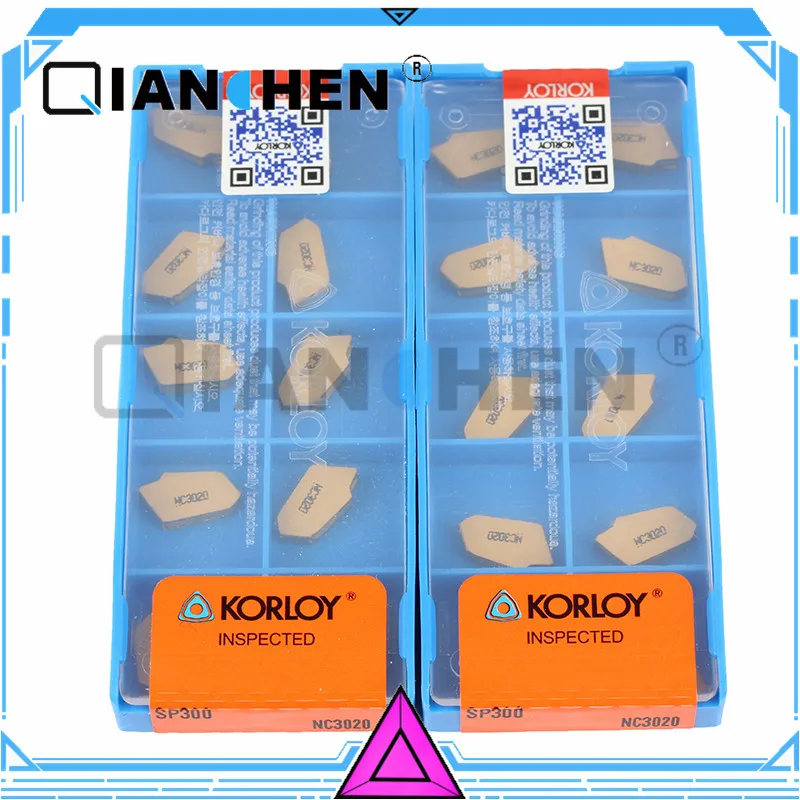 Оригинальные корейские Korloy SP300 NC3020 (10 шт./лот) Высокое качество Внутренний