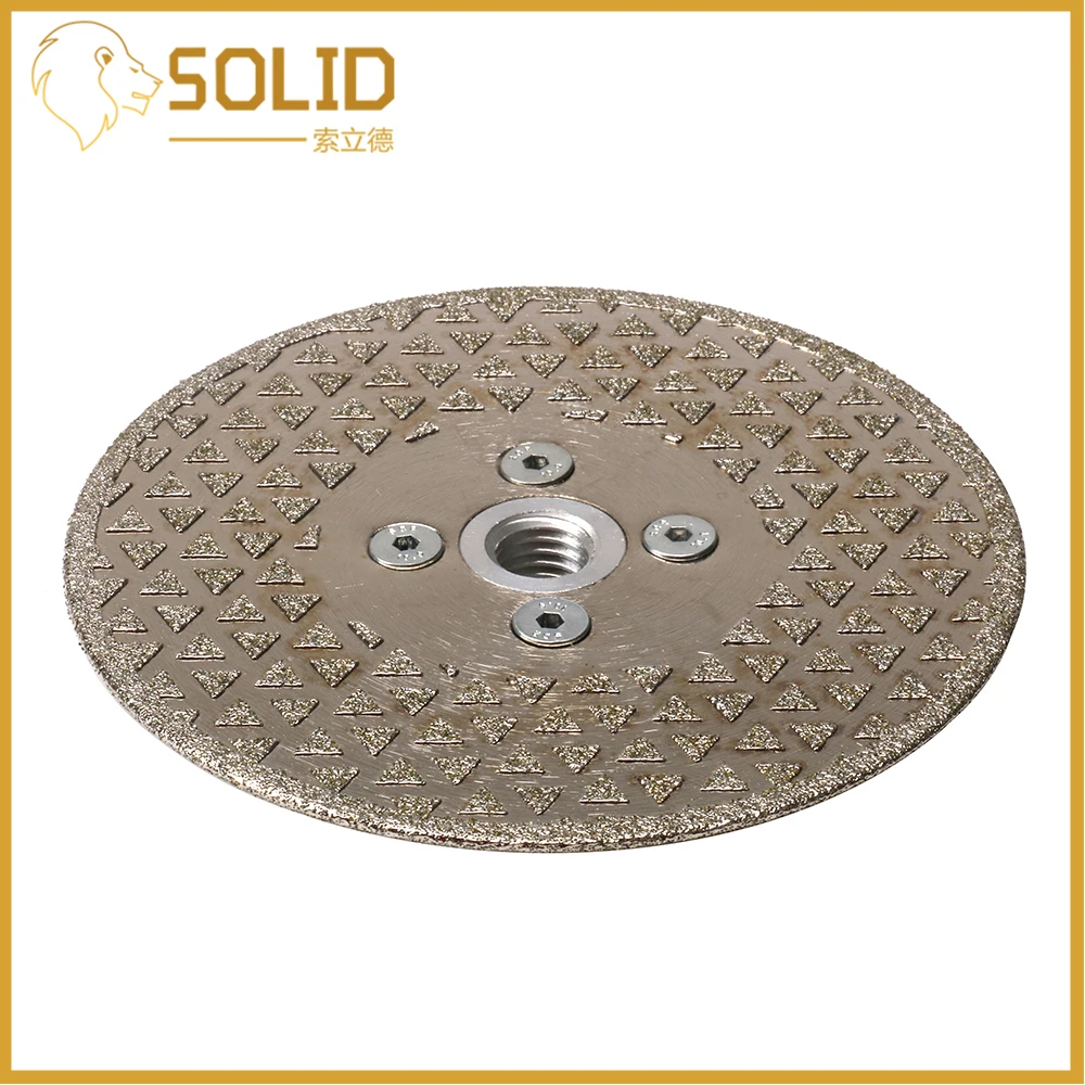 125mm Diamond Cutting Grinding Disc M14 Flange Blade Wheel for Granite Marble 40# 1Pc | Инструменты