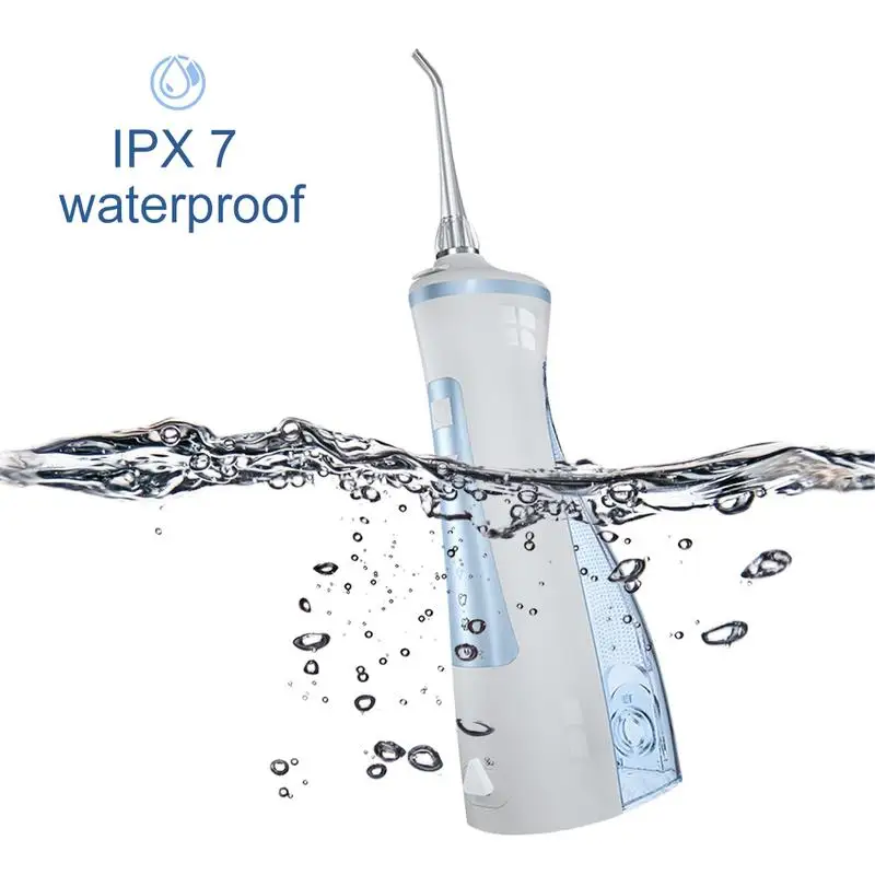 Ирригатор полости рта USB перезаряжаемая Вода Flosser переносная зубная вода с 4