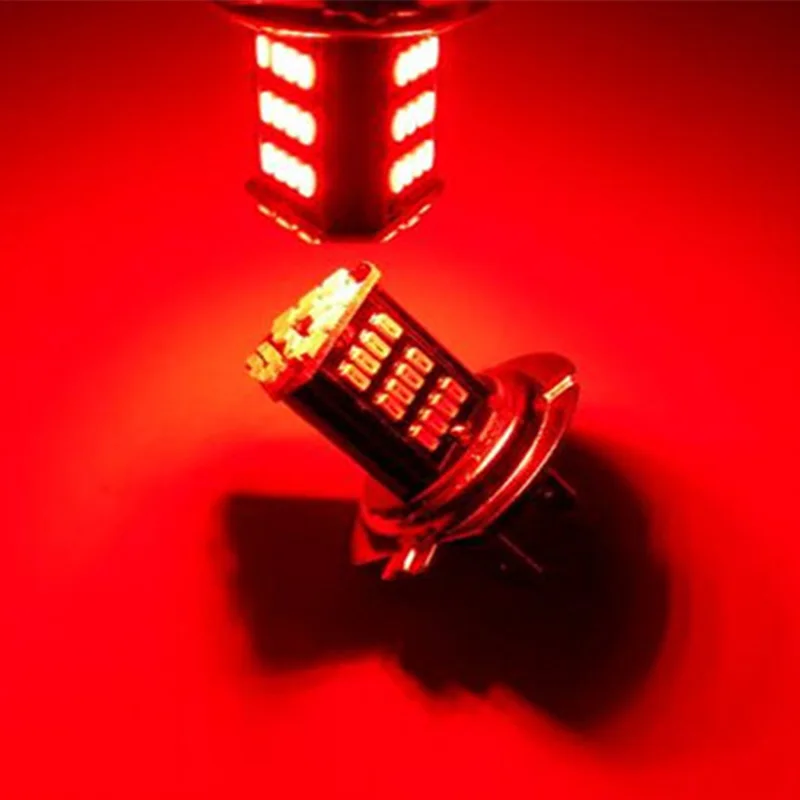 2 шт. H4 H7 H11 Светодиодный супер яркий фонарь 57 3014SMD Автомобильные противотуманные
