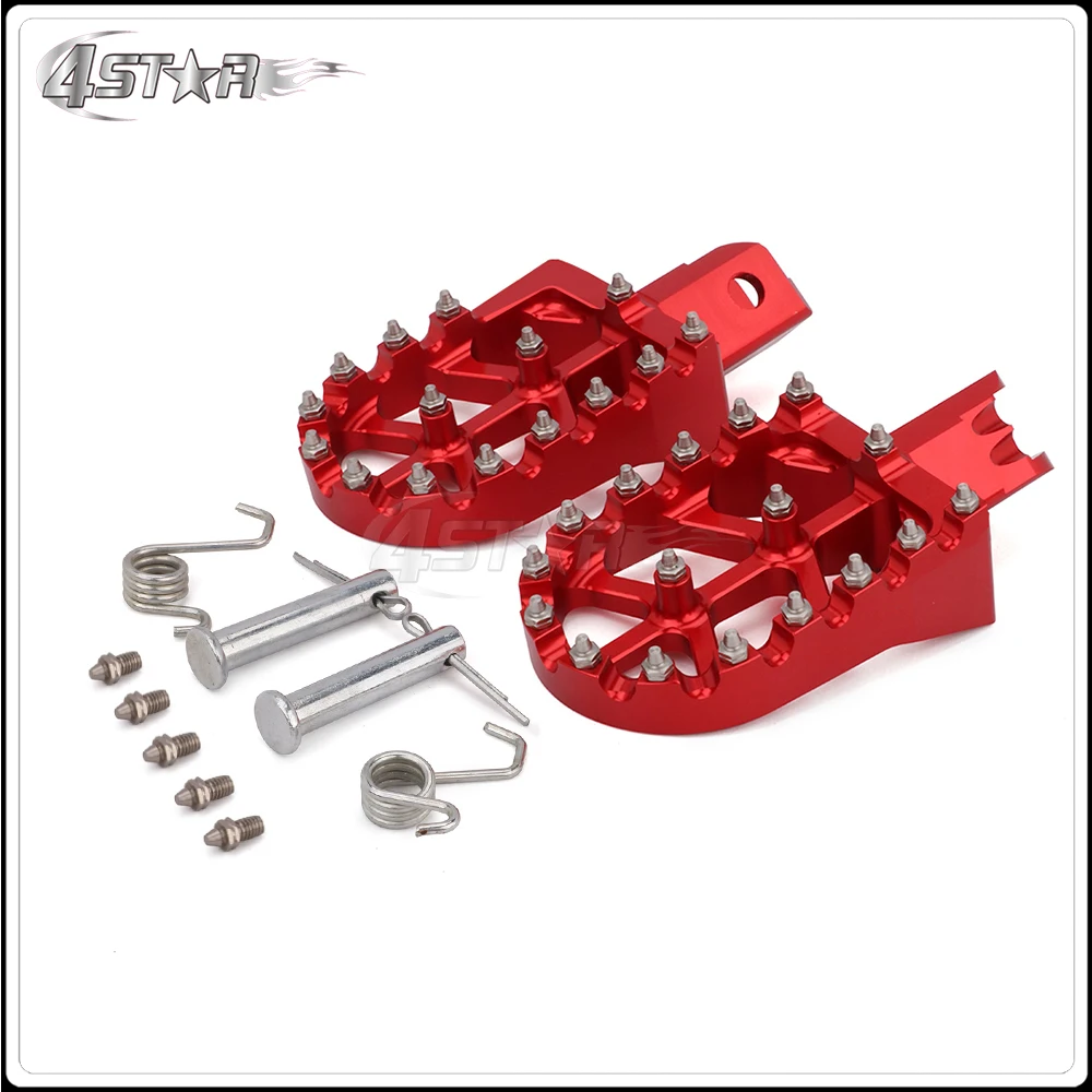 Разноцветные подножки для мотоцикла с ЧПУ HONDA CRF XR 50 70 110 питбайка KAYO Xmotor Apollo M2R SDG DHZ