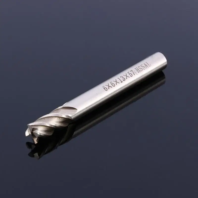 Высокое качество HSS CNC прямой хвостовик 4 Флейта концевая фреза сверло мм 12