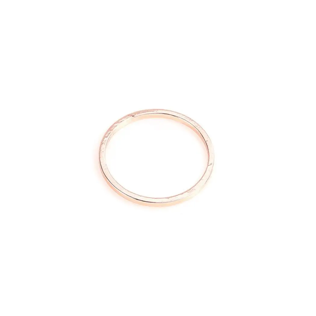 New Women Fashion Casual Round-shaped Jewelry None Charm Wedding Ring Golden Silver Rose golden | Украшения и аксессуары