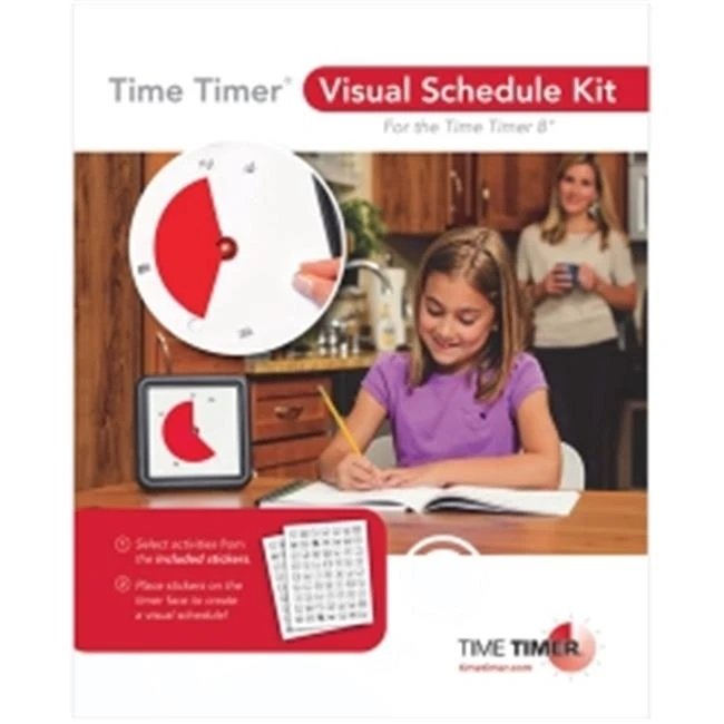 Time Timer TTMVSK11 Visual Schedule Board Kit |