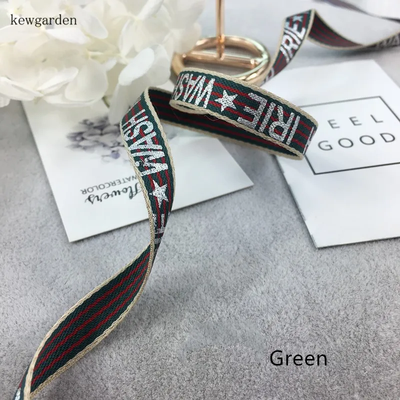 Kewgarden DIY принадлежности для рукоделия 3/8 &quot10 мм печатные буквы полосы ленты