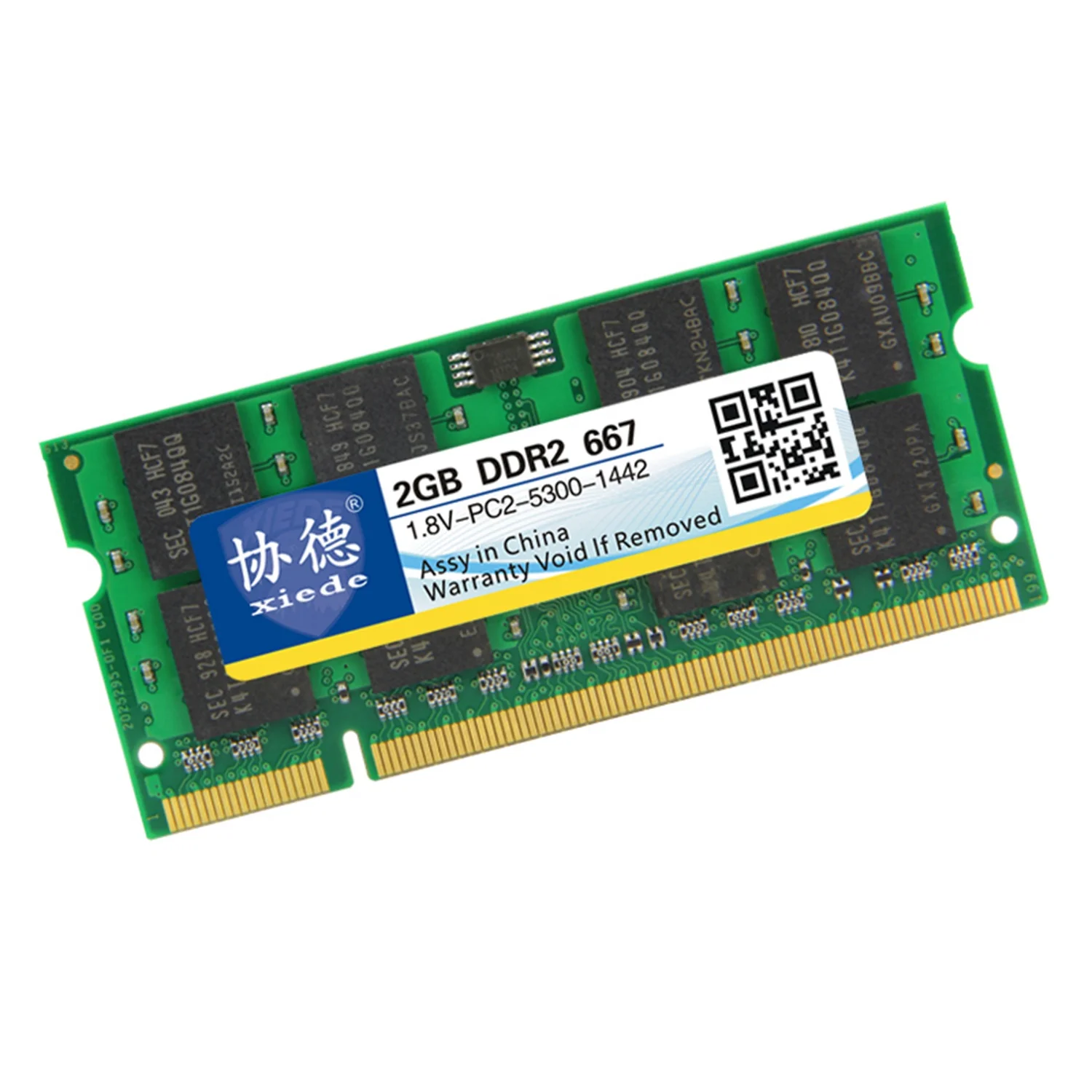 Модуль ОЗУ для ноутбука Xiede Ddr2 667 240Pin Dimm МГц X025|Оперативная память| |