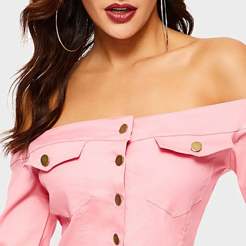 Женский комплект 2 шт. розовый сладкий сексуальный клубный Повседневный офисный