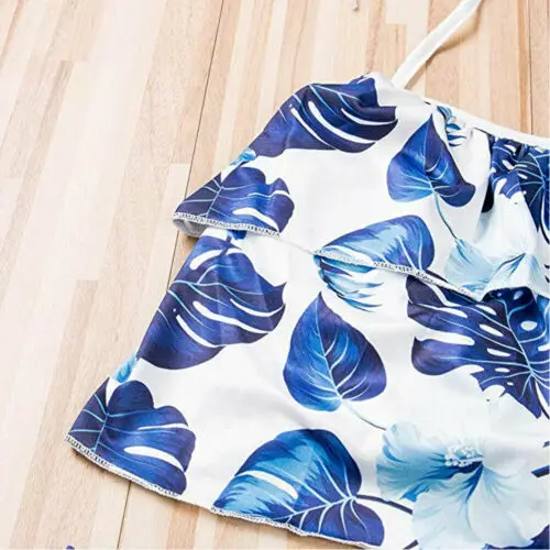 Семейные купальники для мамы и дочери подходящие детей летние популярные