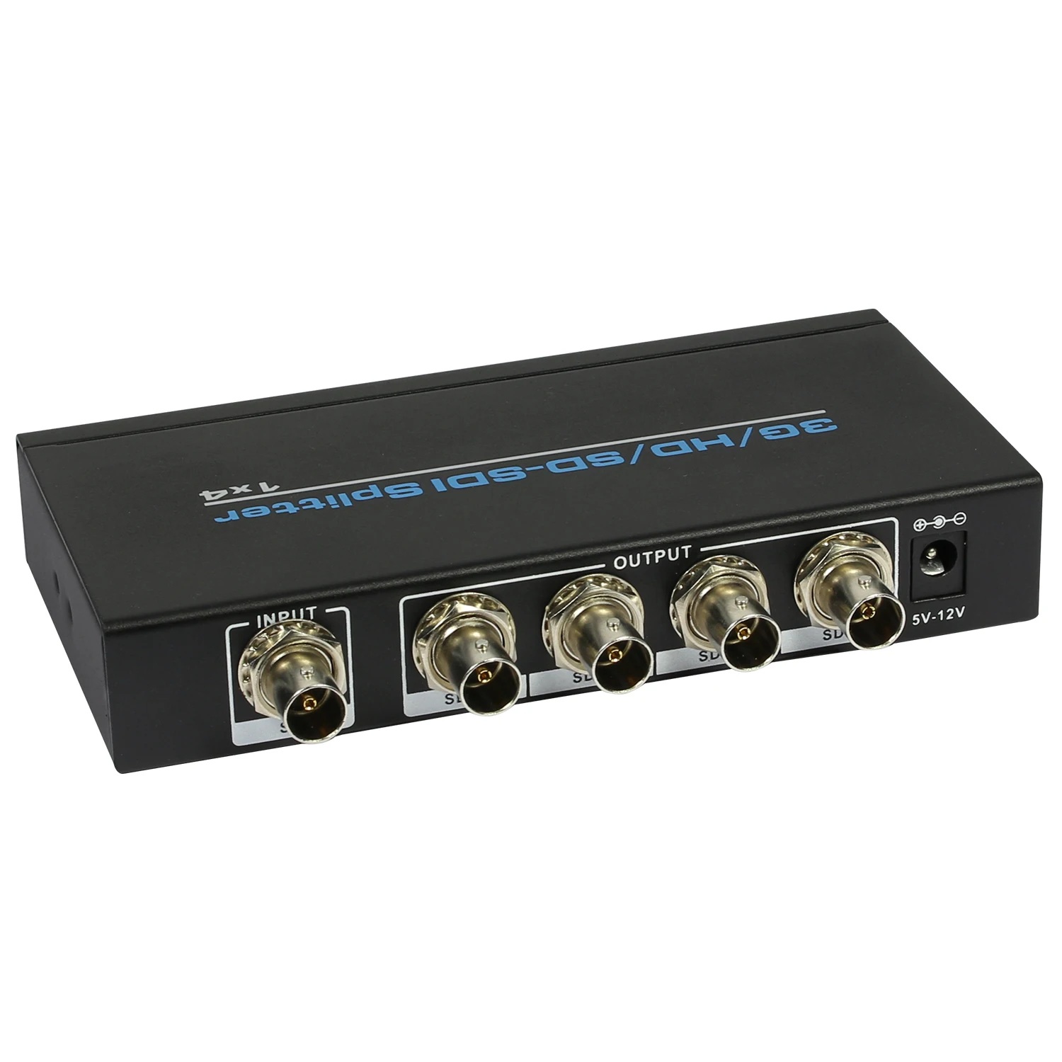 SDI один-четыре. Разветвитель один в и четыре выхода SD/HD/3g 1x4 разветвитель EU Plug |