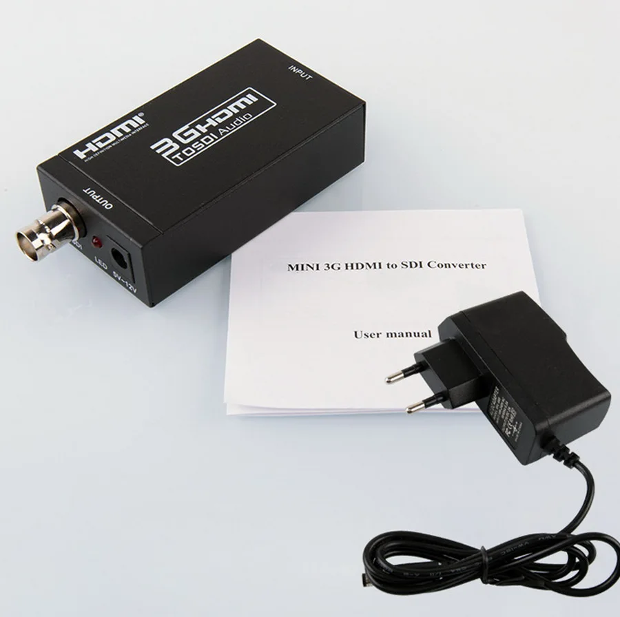 Конвертер HDMI в SDI 10 шт. 1080P MINI 3G с коаксиальным аудиовыходом для домашнего