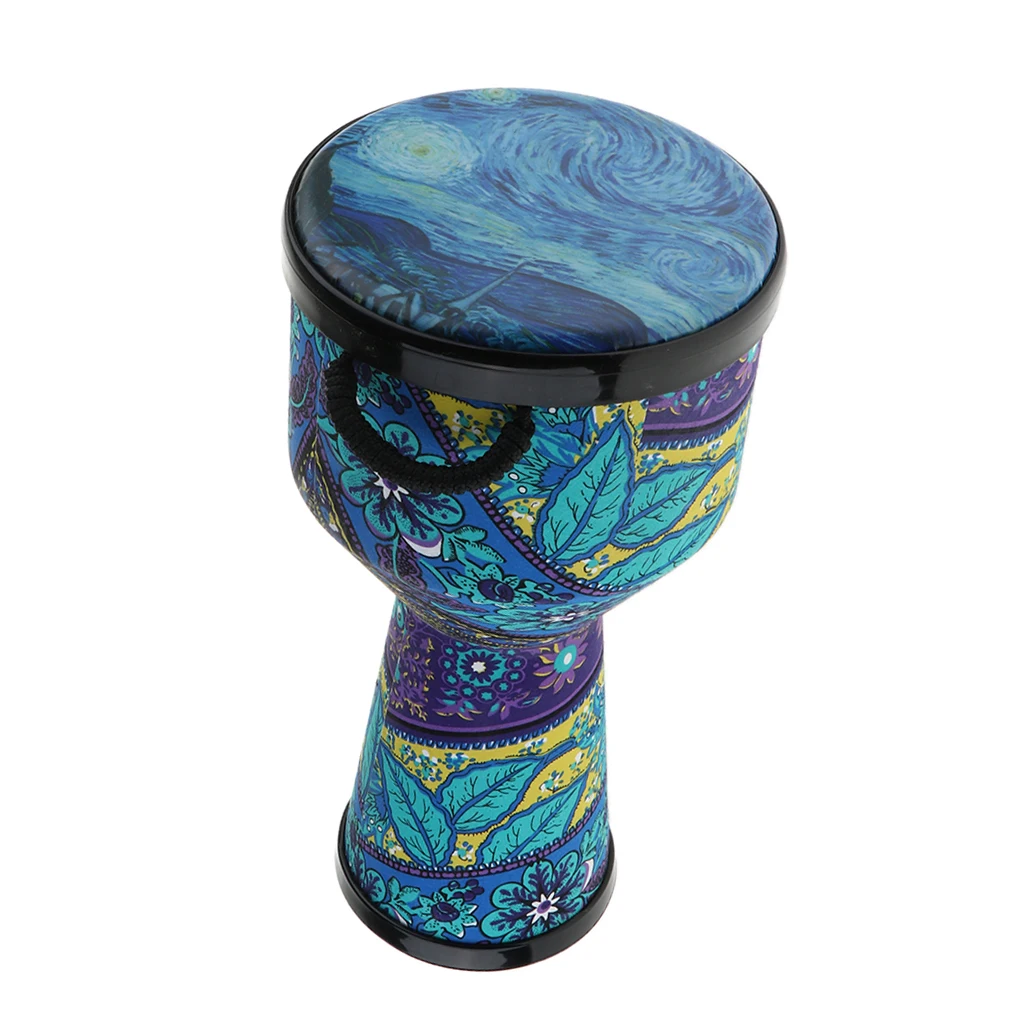 8 дюймов Djembe Bongo Африканский ручной барабан музыкальный перкуссионный инструмент