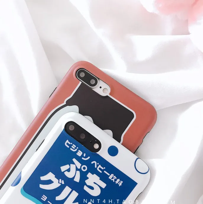 Kawaii японский чехол для телефона с буквенным принтом iPhone 7 Puls 6 6S 8 X Xs XR max милые