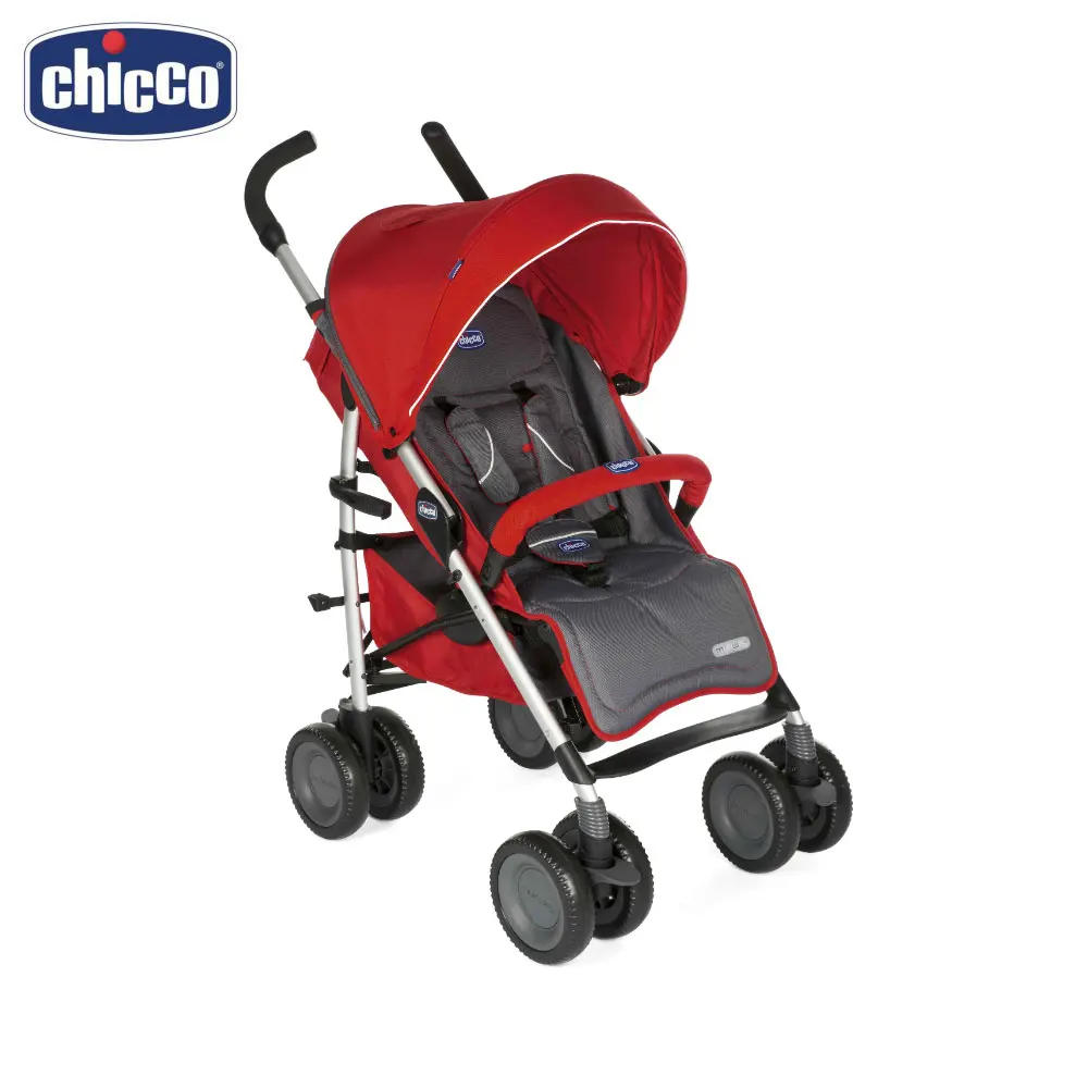 Прогулочная коляска трость Chicco Multiway 2 коляски детские для малышей с рождения 0 до 3
