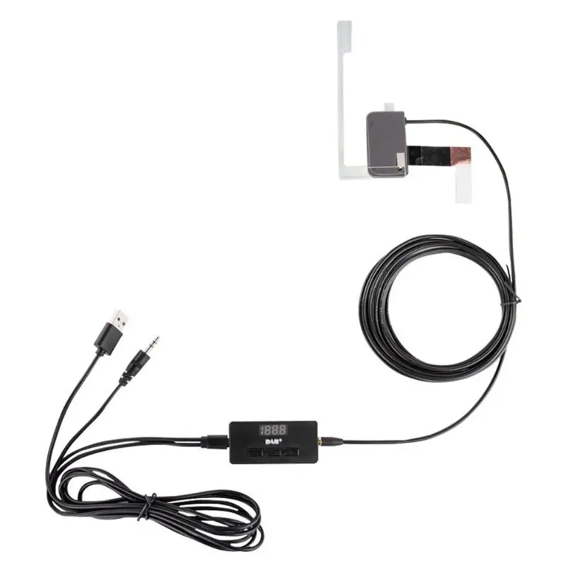 VODOOL Автомобильные gps Аксессуары для ресивера DAB + антенна с usb-адаптером приемник