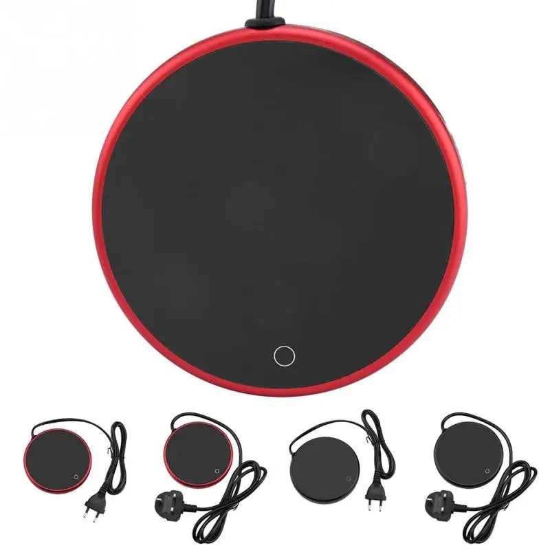 Electric Cup Warmer Pad Desktop Tea Coffee Milk Mug Heater Coaster Tray 220-240V | Дом и сад