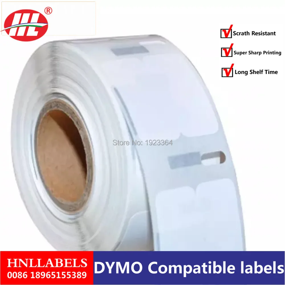 

200X Rolls Dymo Compatible Labels 11353 dymo 11353 1353 Thermal paper 24mm x 12mm 11353 Etiketten Multipurpose labels