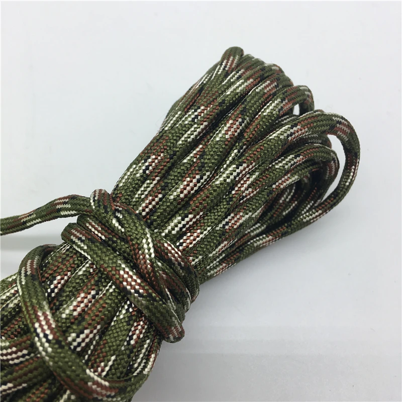 Паракорд 550 10yds парашютный шнур веревка Mil Spec Type III 7 нитей альпинизм оборудование