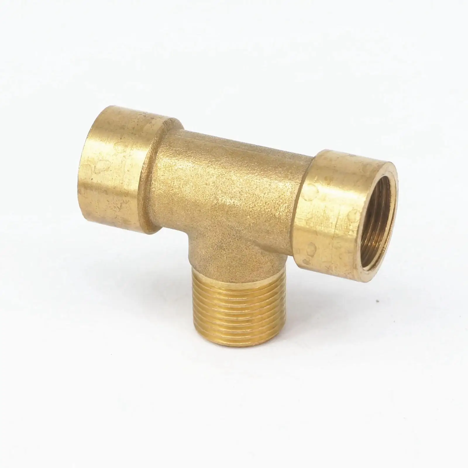 3/8 &quotBSP Female Male тройник 3 ходовой латунный сплиттер труба фитинг вода газ масло 8