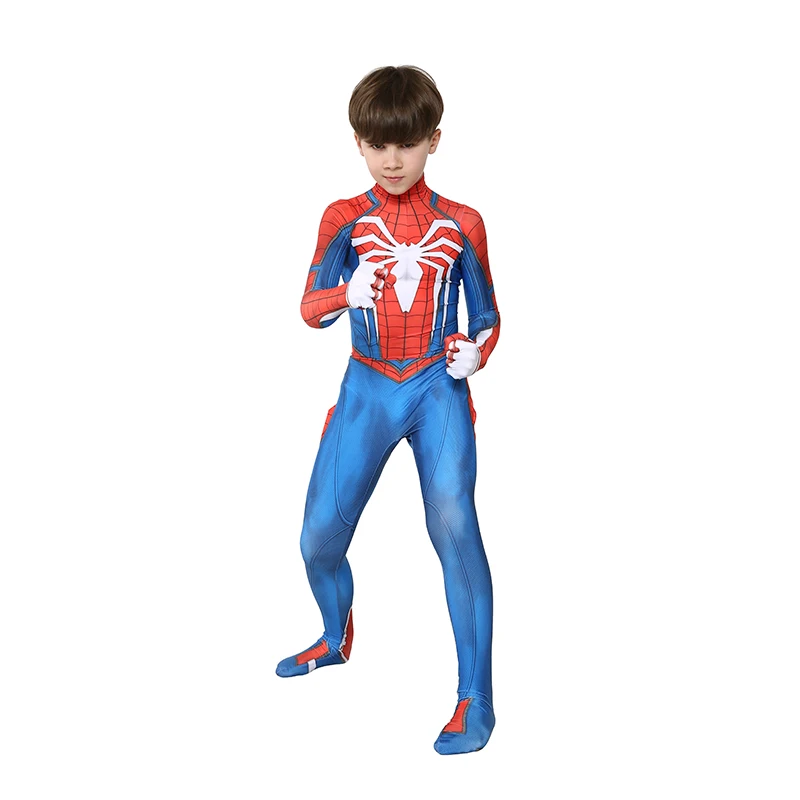 Дети Marvel Comic Fantasy Superhero Классическая Ps4 Insomniac игры Spider boy карнавал вечерние Zentai