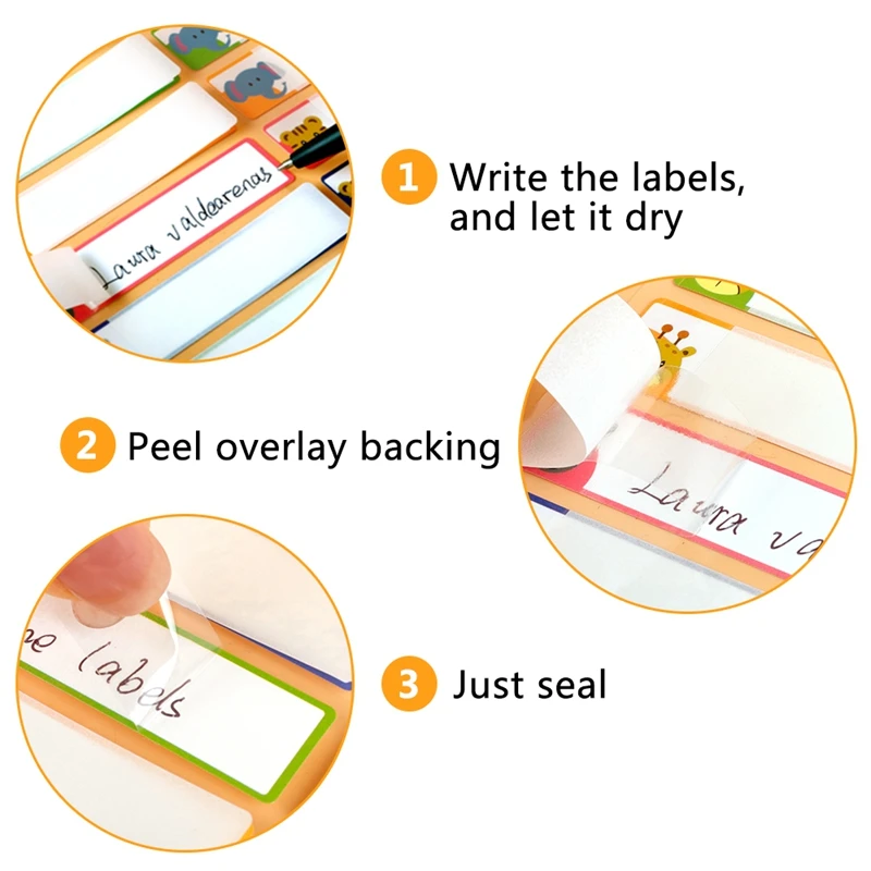 Unistar 128 наименований этикеток для детских бутылочек садов многоцветная