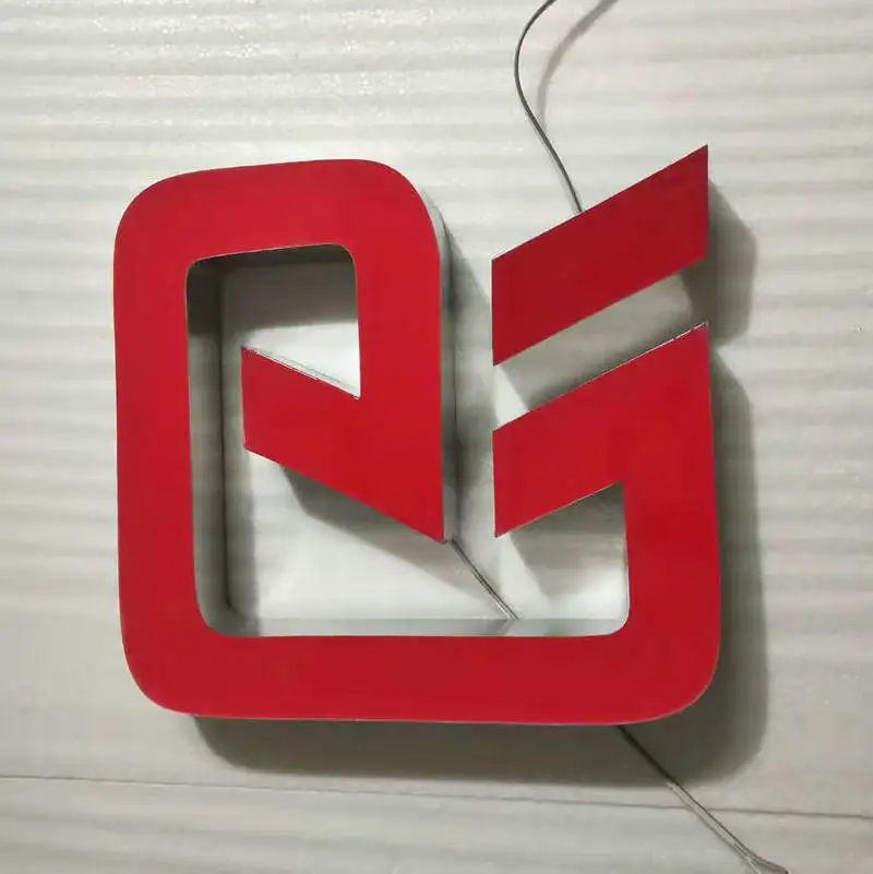 Крытый 3D эпоксидная смола Led освещенные буквы доски для магазина|Светодиодные