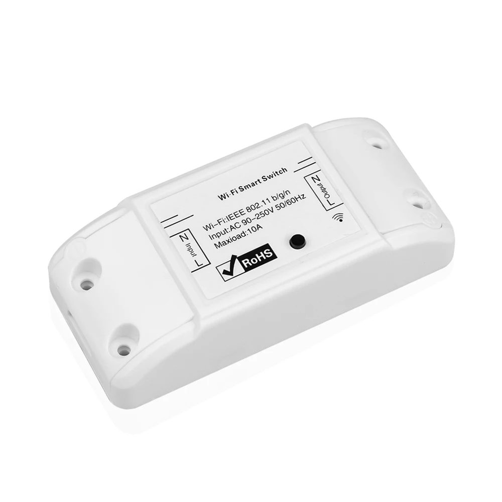 Portable DIY Wireless Wifi Switch Remote Control Smart Home Automation Light Relay Module Controller Work With For Alexa | Безопасность