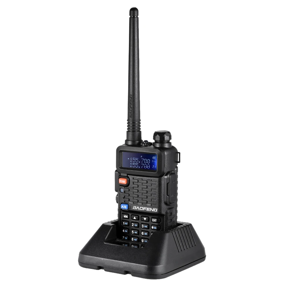 Двухдиапазонная рация BAOFENG F8 + VHF/UHF приемопередатчик переговорное устройство с ЖК