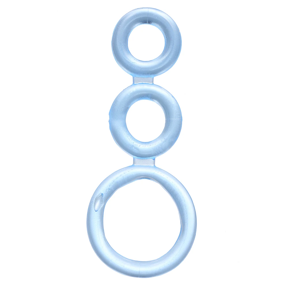 Sex Toys for Men Penis Ejaculation Extension Rings Three Cock Cages Premature Prevention CockRing Erotic Delay ring|Вибраторы и