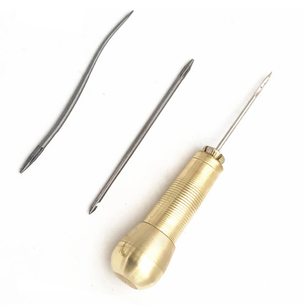 Медный конус верхняя часть обуви медная ручка крючок игла полые иглы на подошве