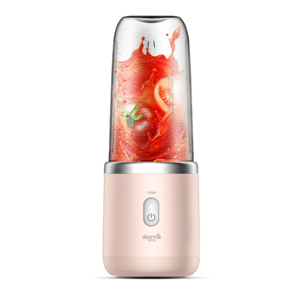 

Original Deerma Portable Electric Juicer 400ML Wireless Automatic Multipurpose Mini USB Rechargable Juice Cup Blender Cut Mixer