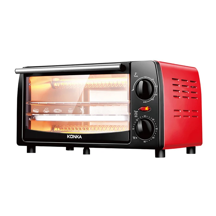 Многофункциональная электрическая духовка KONKA 220В 12л 1050 Вт бытовая машина для
