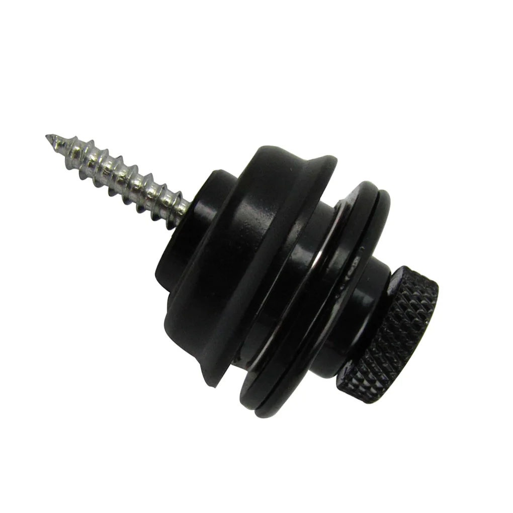 Новый 2 шт. металлический большой нескользящий гитарный ремешок блокирующая