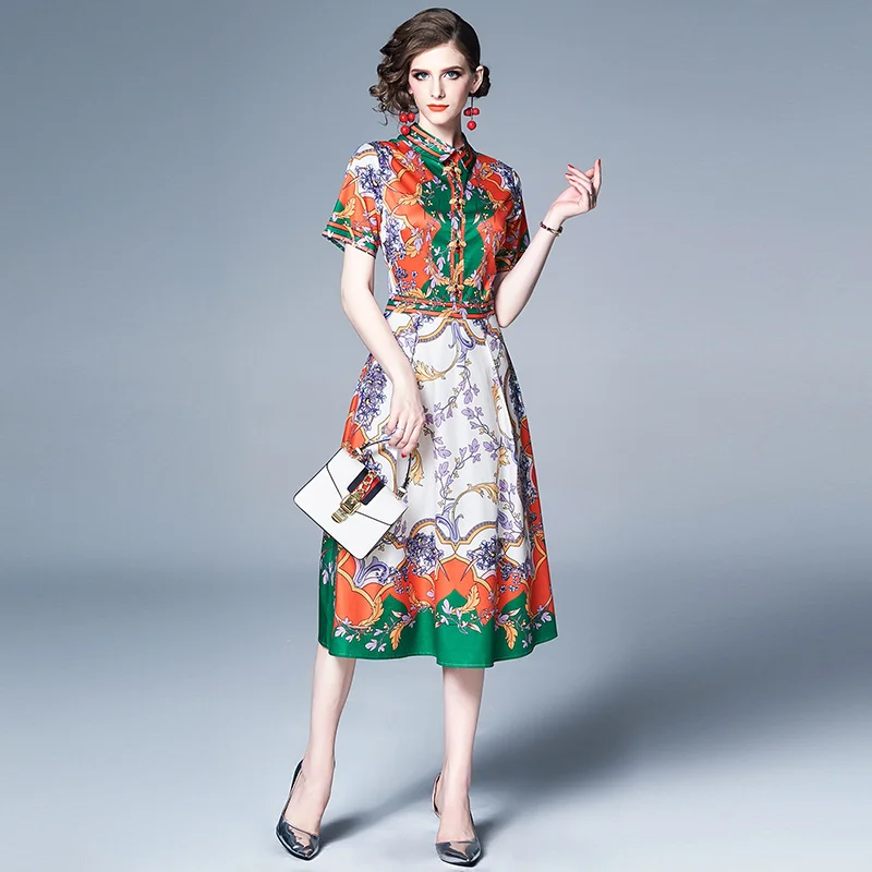 2019 Новое Женское летнее длинное платье с длинными рукавами Высокое качество