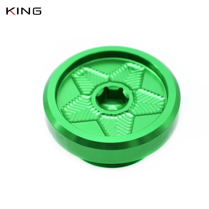 

For Kawasaki Ninja 250R EX 250 Ninja 300 Ninja 500 Ninja 600R ZX600 ZX-10R ZX-11 ZX-12R Oil Filler Cover Screw Plug Cap Bolt