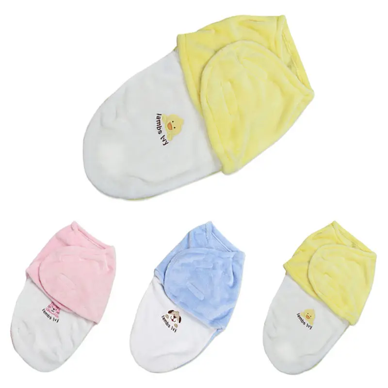 

Newborn Kids Baby Warm Cotton Swaddling Blanket Sleeping Bags Swaddles Warp Receiving Blankets Baby