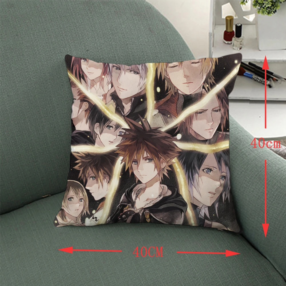 Suncomics 40*40 см игра Королевство сердца подушка Dakimakura домашний Автомобиль Обложка