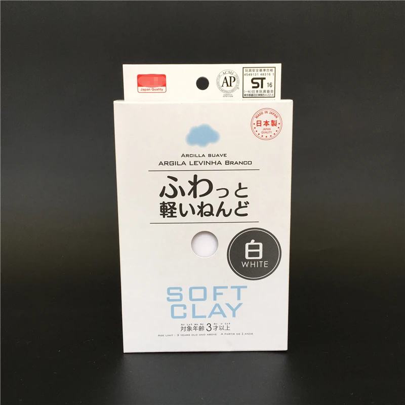 New Japan Soft Clay Lightweight Modeling Air Dry Ultralight Blue Pink Black White Red Yellow Green Brown | Игрушки и хобби