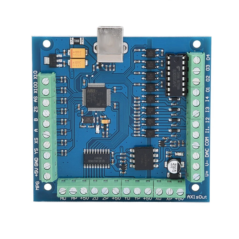 MACH3 плата управления движением USB 4 оси 100 кГц CNC контроллер движения для