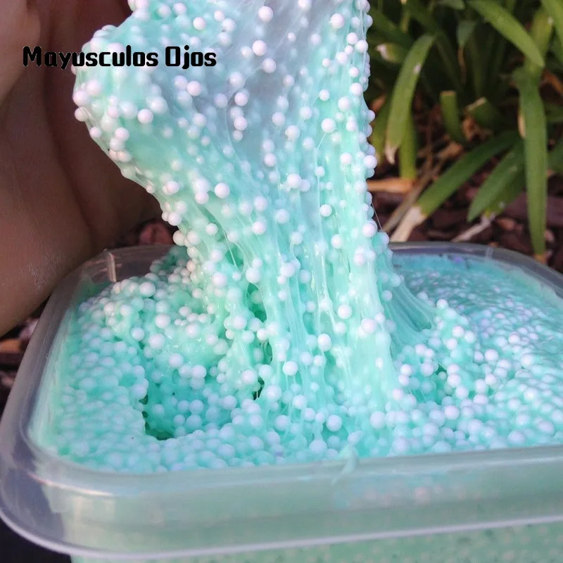 1 шт. хлопковые шарики цвета грязи слизи Poke Mud Ramen DIY Пластиковые грязевые