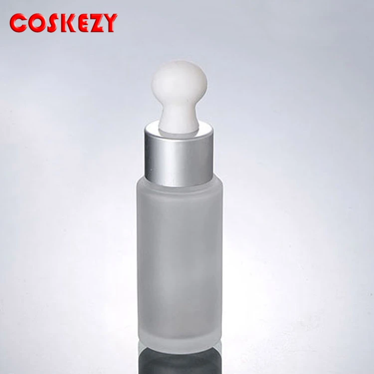 cosmetic oil glass dropper bottle 25ml empty aromatherapy perfume skincare glass vials