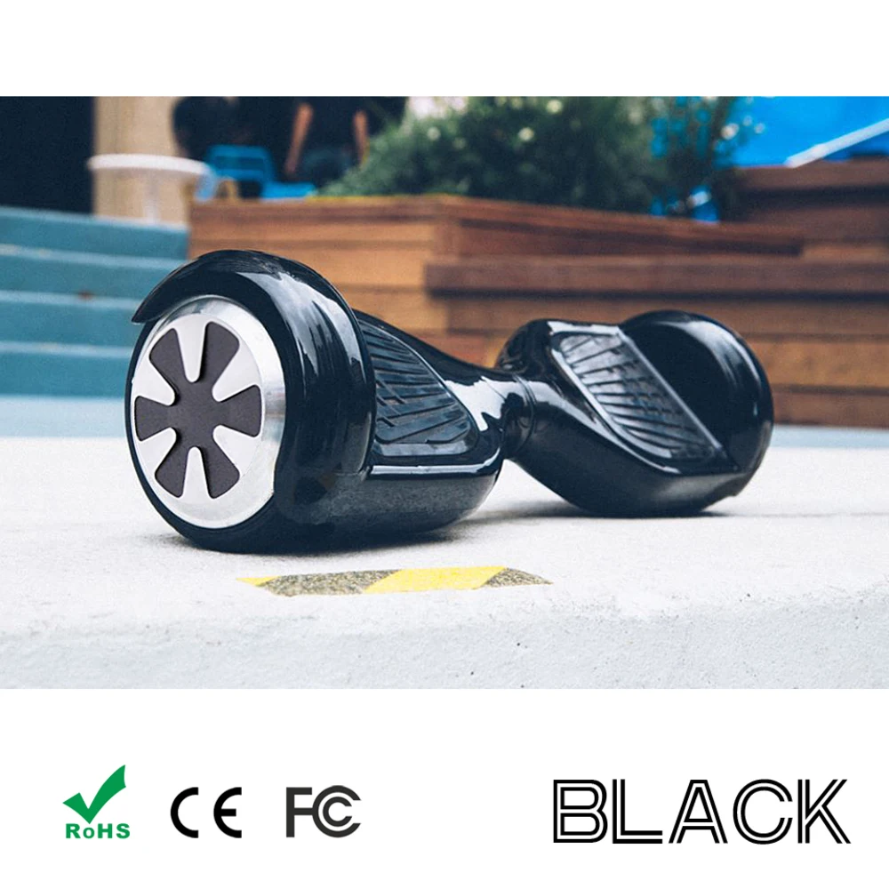 6 5 дюймов черный Ховерборд Giroscooter колесо Patinete electronico умный баланс колесный