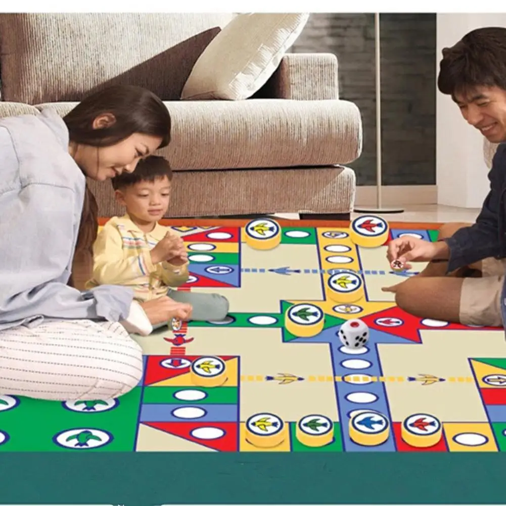 LeadingStar 80*80 см Детские шахматные игры с ползающим ковриком игрушка для родителей и