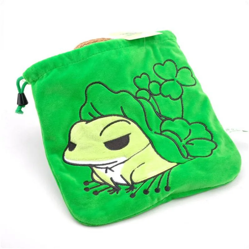 2018 новый образец путешествия лягушка Drawstring карман игрушечные лошадки плюшевые