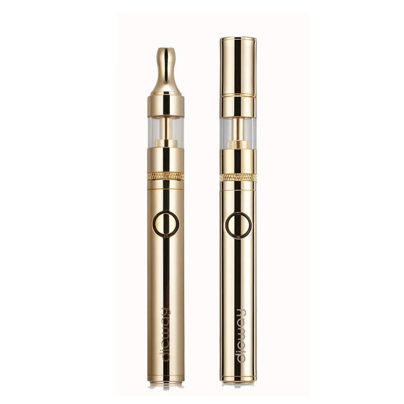 Dicway 18K Electronic Cigarette Vaporizer Kit 510 Thread Vape Pen 650Mah Battery 1.7Ml Atomizer Vaper | Электроника