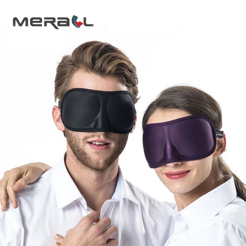 3D ультра мягкая маска для сна Милые Маски глаз путешествий отдыха ночной дышащий