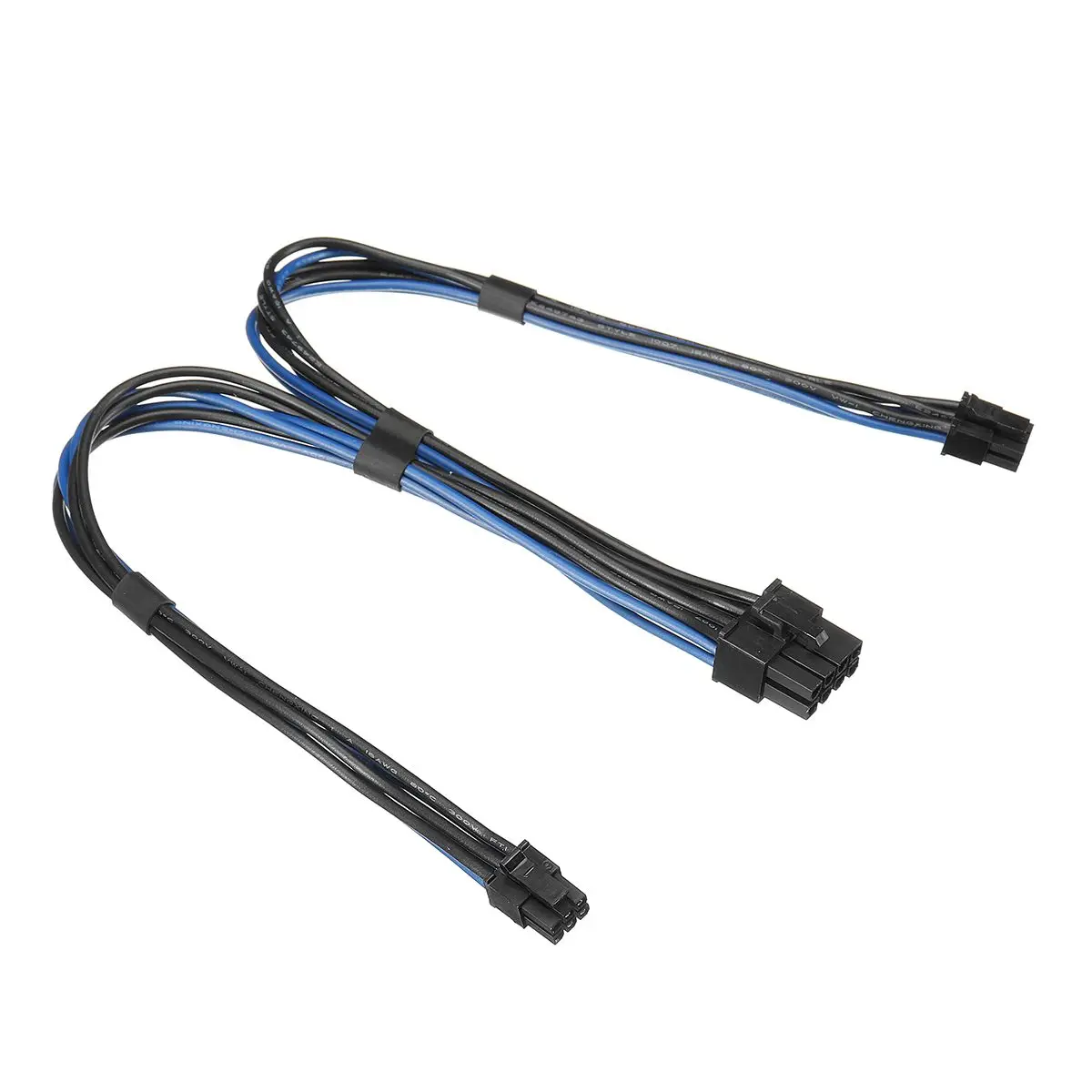18AWG двойной мини 6 Pin PCI e папа до 8 Y сплиттер E кабель питания видеокарта шнур для Mac