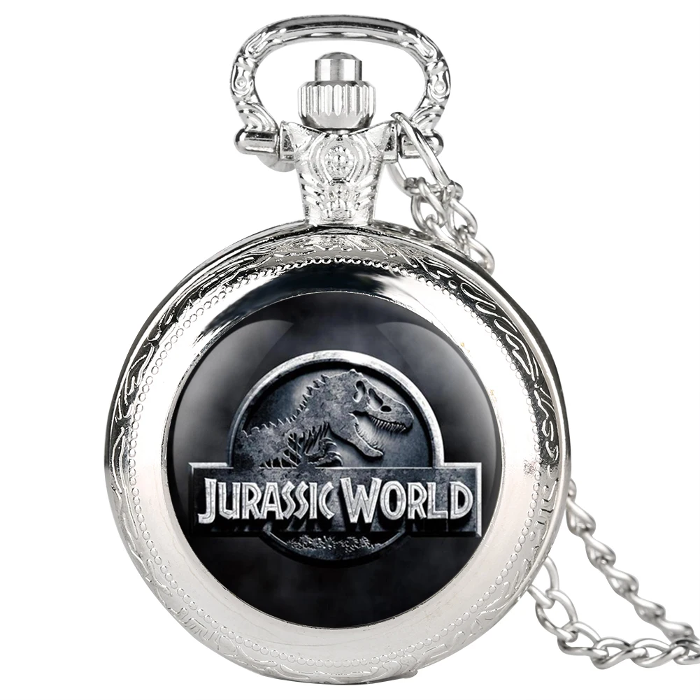 Necklace Pocket Watch for Man Quartz Analog Watches of the Dinosaur Design Boy Best Gift Teenager|Карманные часы| |