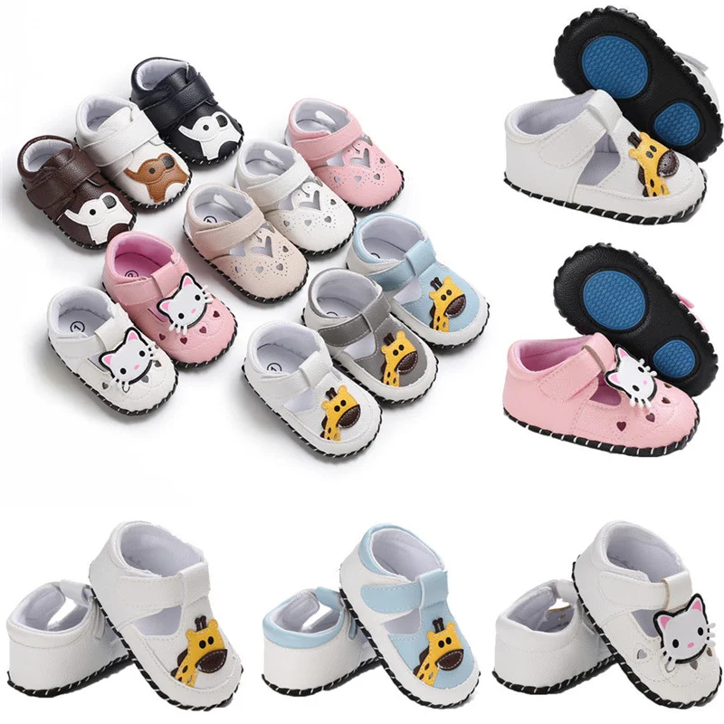 2019 New Newborn Infant Baby Girls Boy Soft Sole Leather Crib Shoes Antislip Sneaker Prewalker Toddler Fashion Cute |